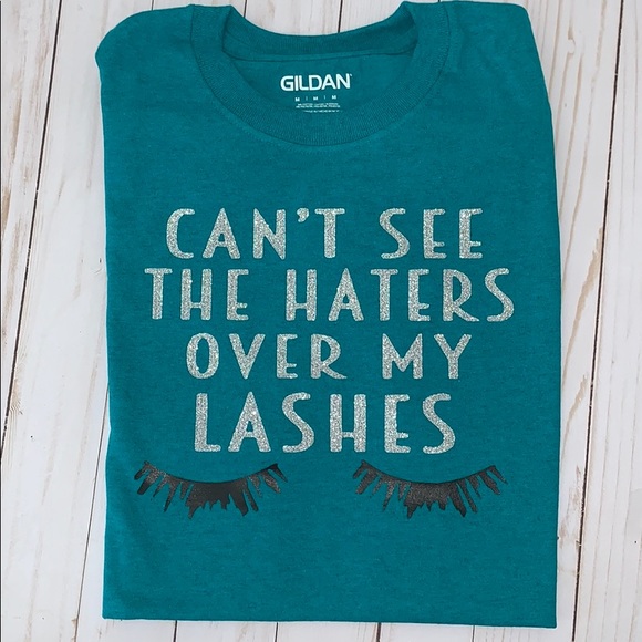 Can’t see the haters T-shirt 💋 - Picture 1 of 2